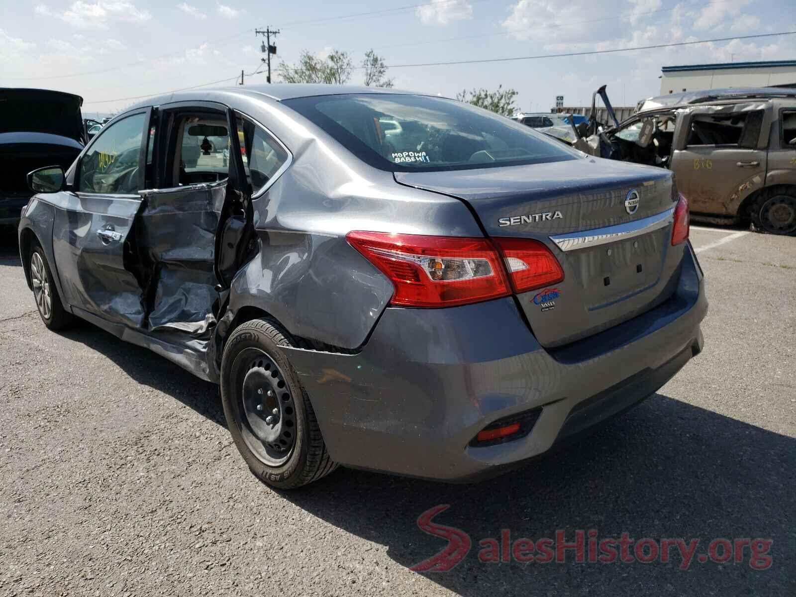 3N1AB7AP0HY325433 2017 NISSAN SENTRA