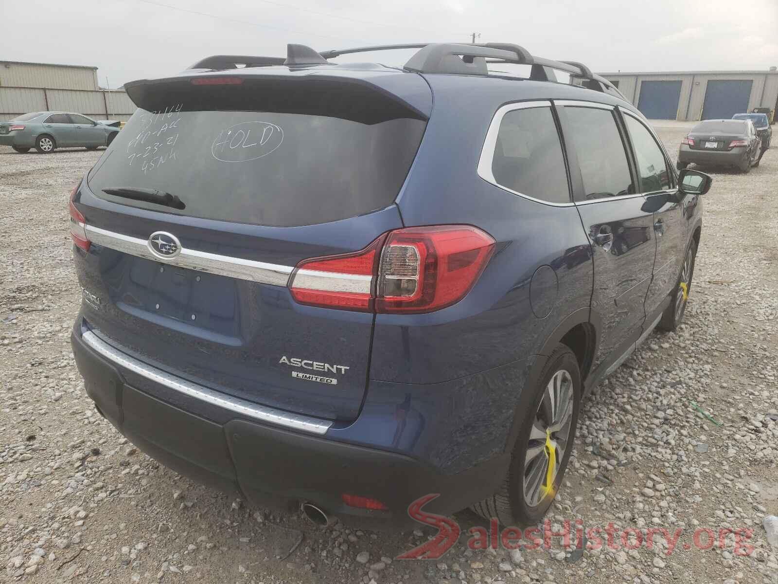 4S4WMAPD9L3421789 2020 SUBARU ASCENT