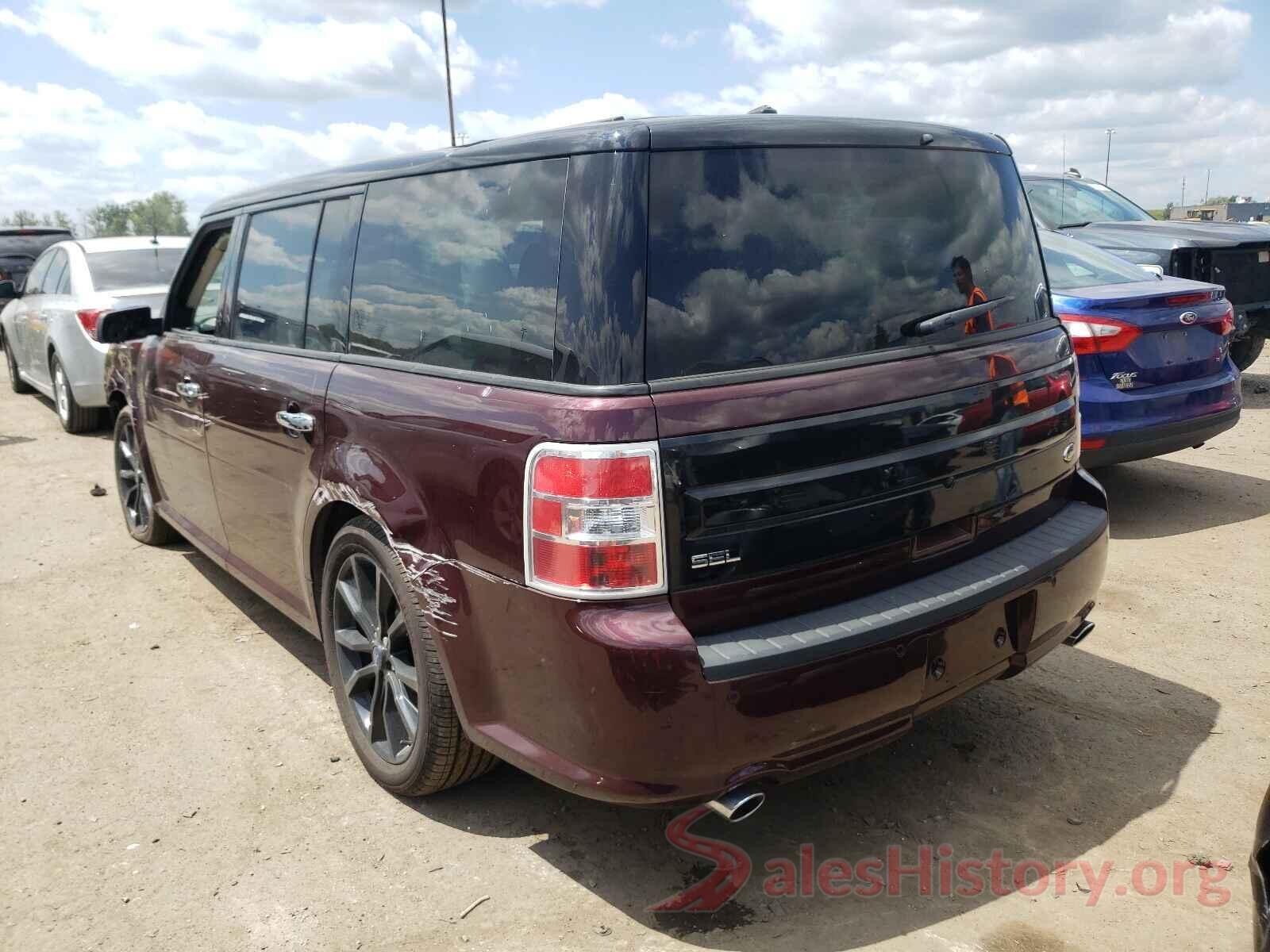 2FMGK5C85KBA21236 2019 FORD FLEX