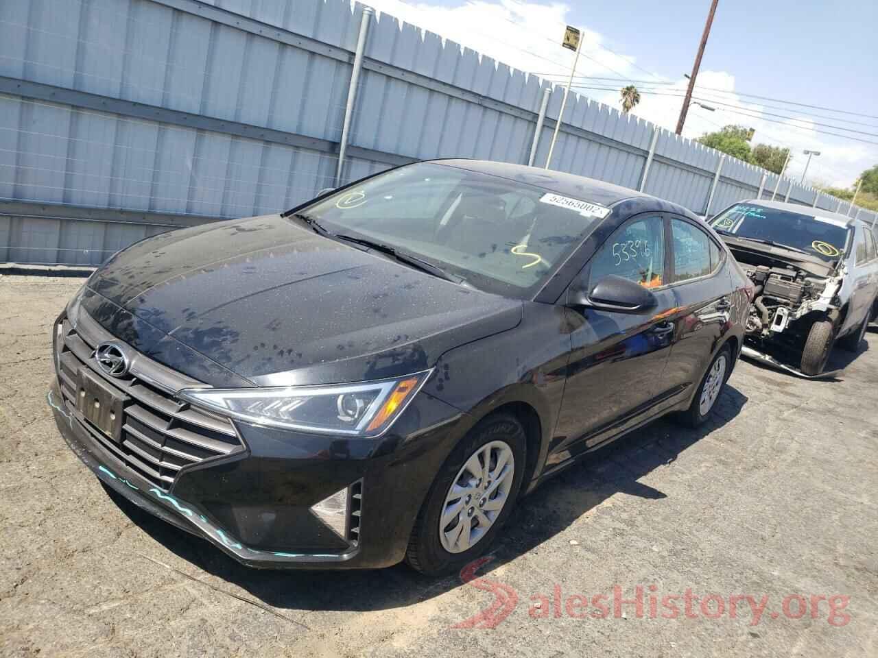 KMHD74LFXKU761856 2019 HYUNDAI ELANTRA