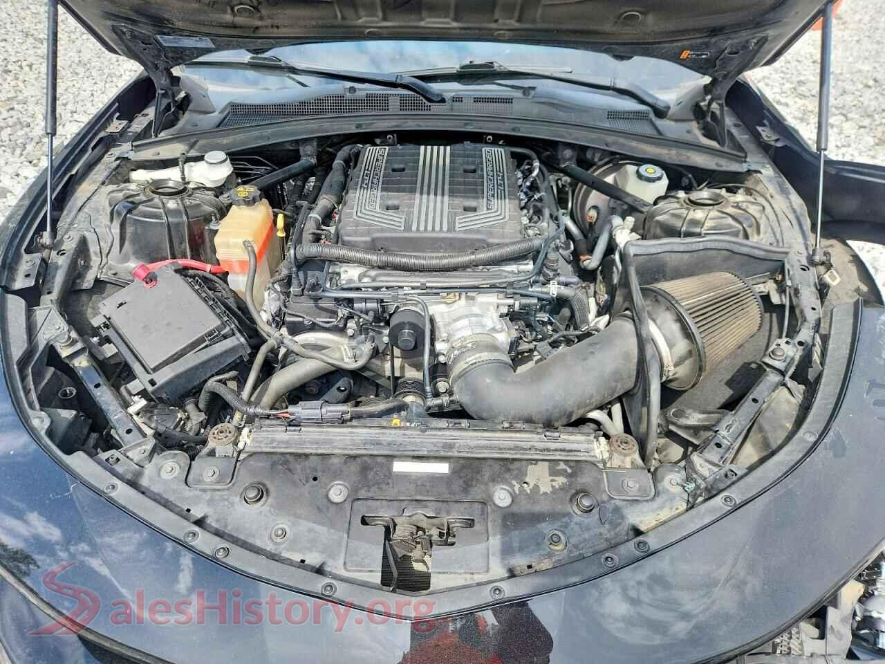 2019 CHEVROLET CAMARO VIN 1G1FJ1R67K0110317, VIN plate