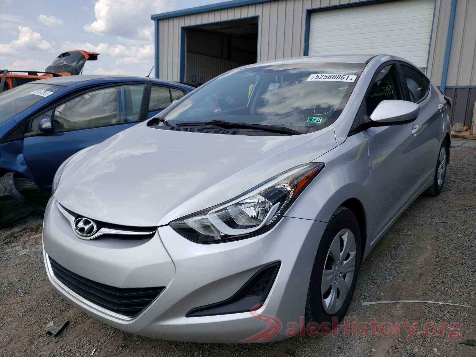 5NPDH4AE5GH751703 2016 HYUNDAI ELANTRA