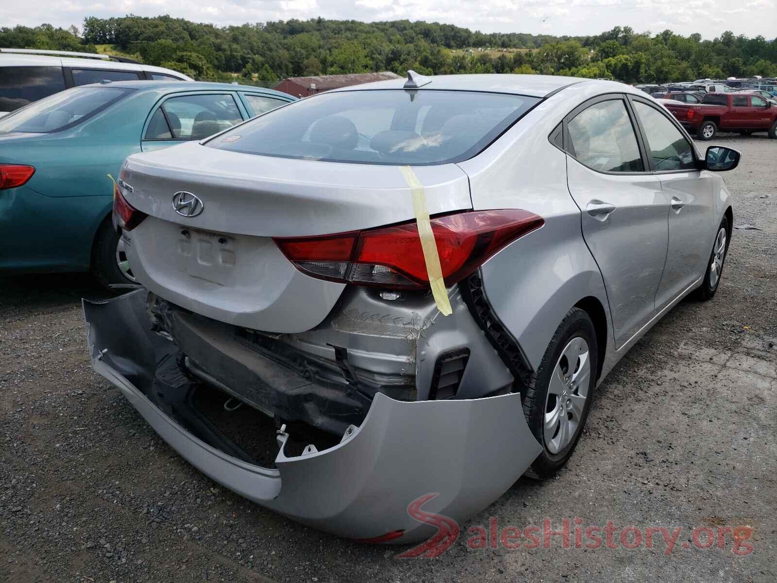 5NPDH4AE5GH751703 2016 HYUNDAI ELANTRA