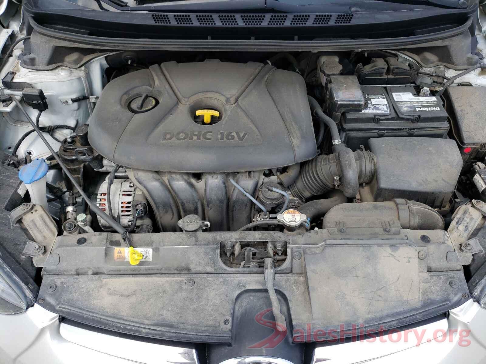 5NPDH4AE5GH751703 2016 HYUNDAI ELANTRA