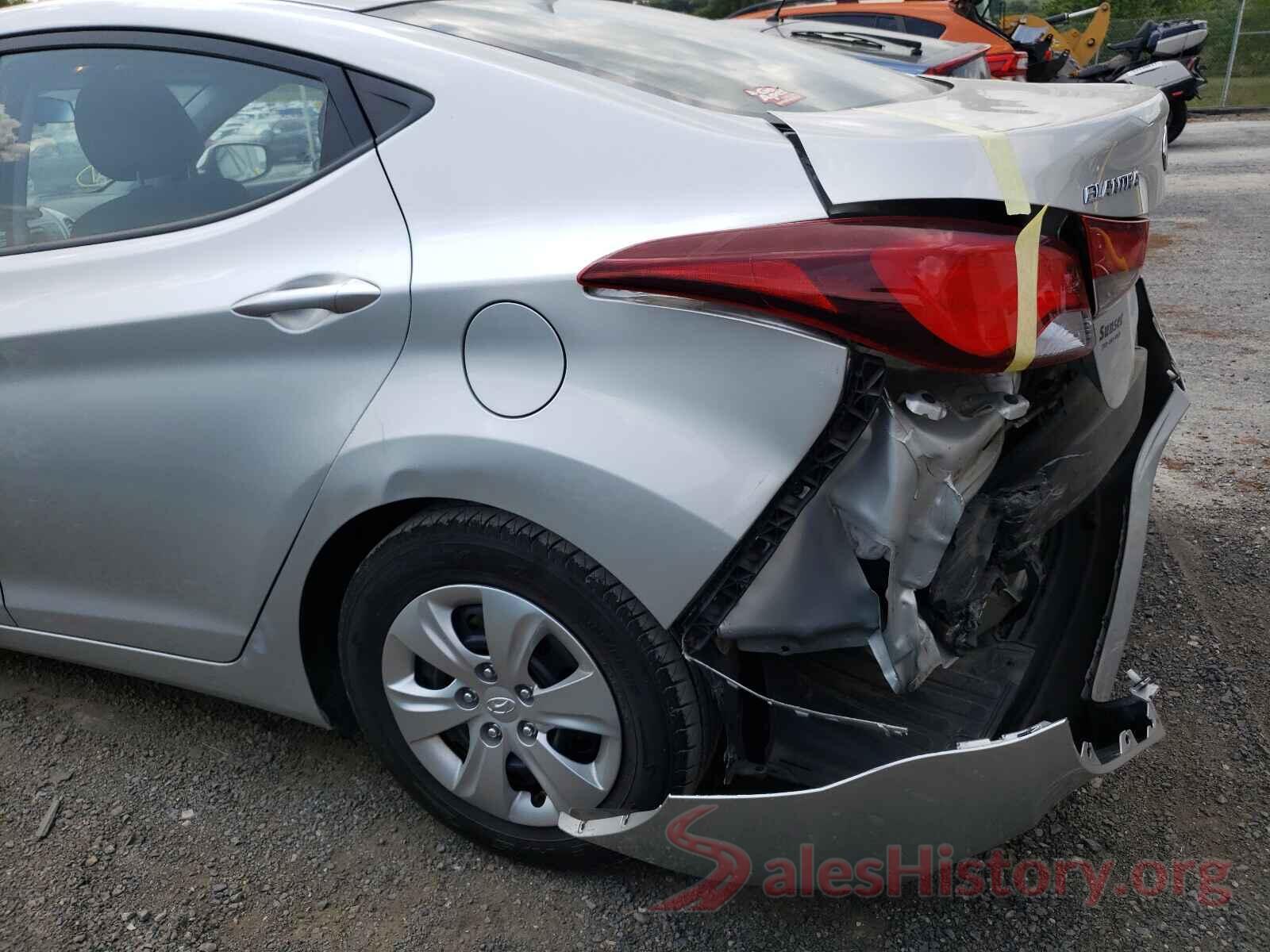 5NPDH4AE5GH751703 2016 HYUNDAI ELANTRA