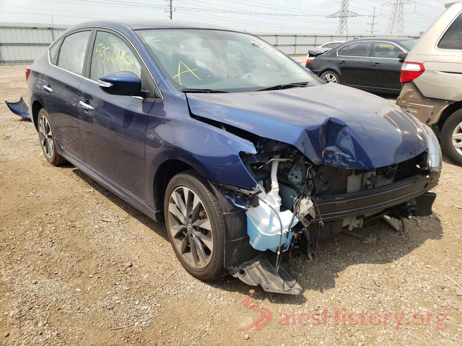 3N1AB7AP9KY236340 2019 NISSAN SENTRA