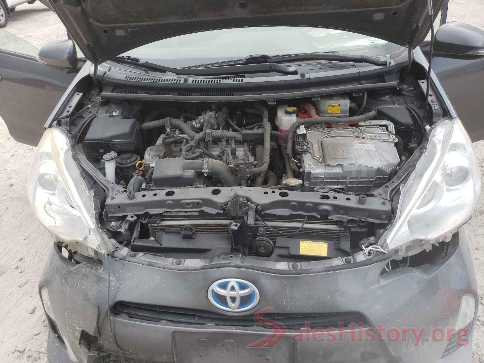 JTDKDTB31E1560164 2014 TOYOTA PRIUS