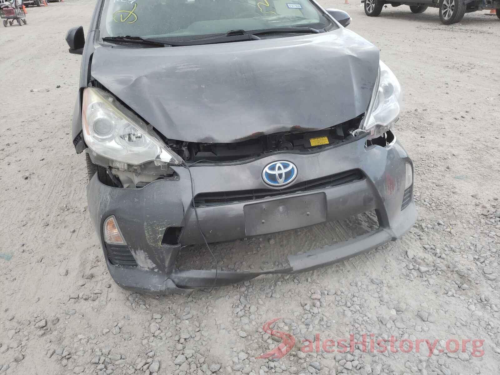 JTDKDTB31E1560164 2014 TOYOTA PRIUS