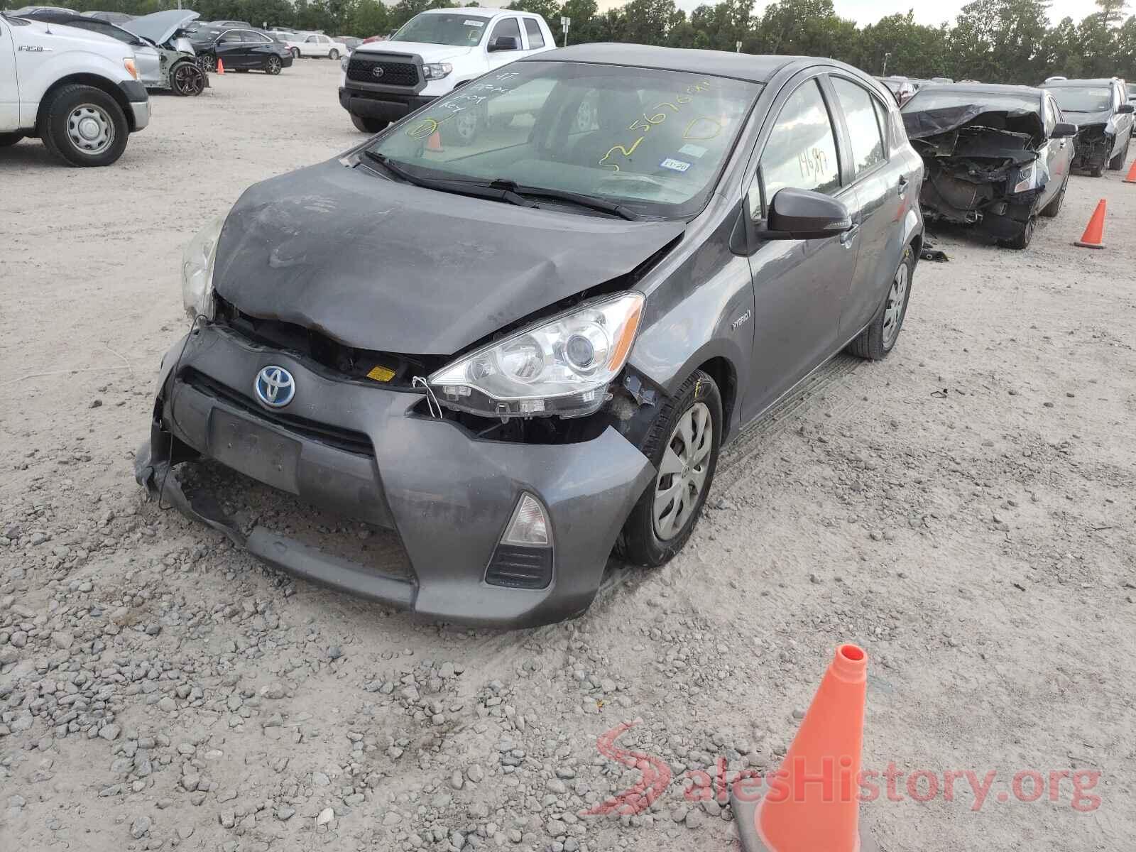 JTDKDTB31E1560164 2014 TOYOTA PRIUS