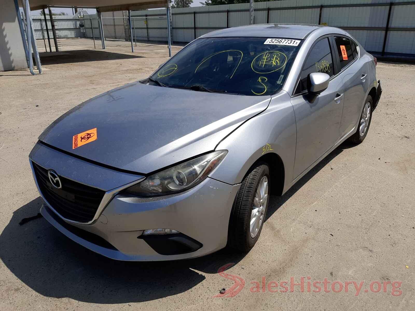 JM1BM1U78G1336252 2016 MAZDA 3