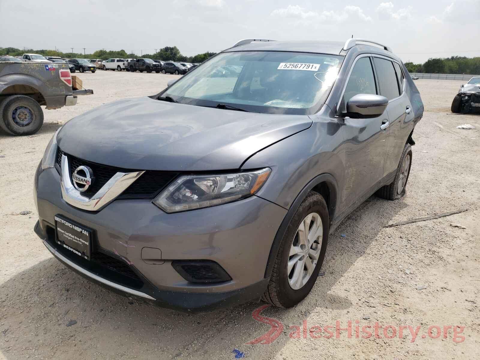 KNMAT2MV8GP684021 2016 NISSAN ROGUE