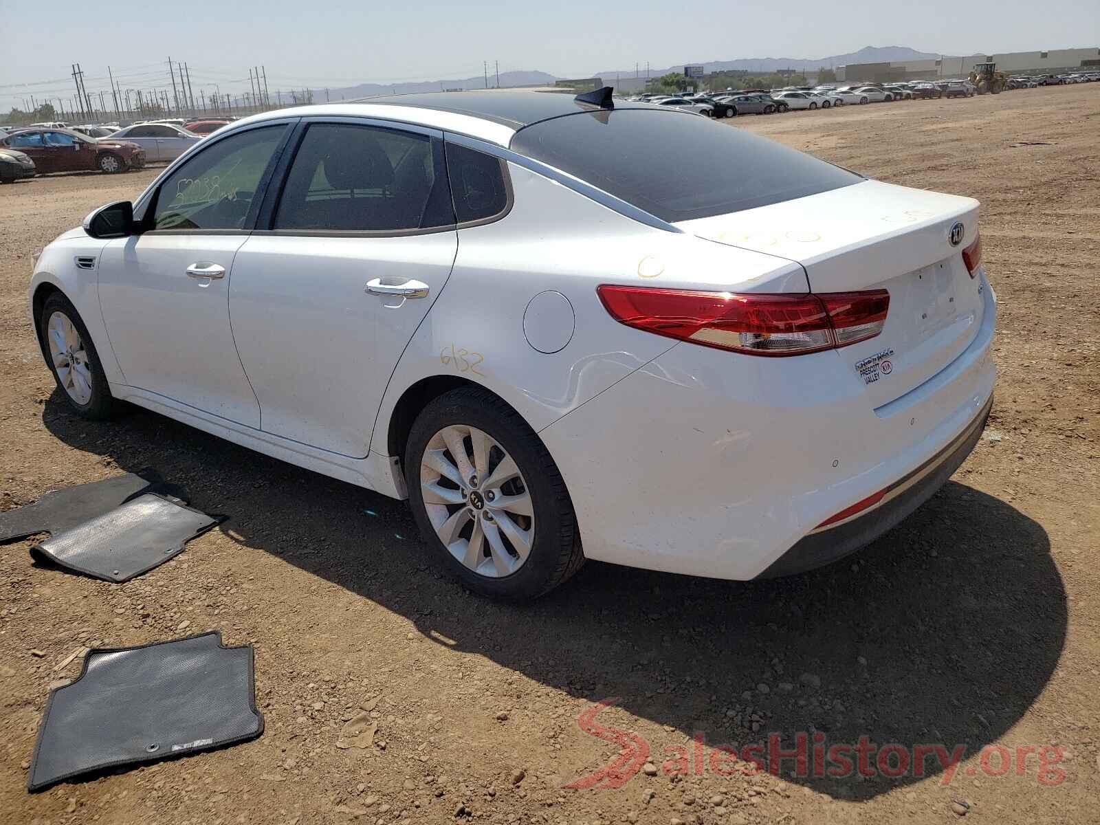 5XXGU4L39GG110702 2016 KIA OPTIMA