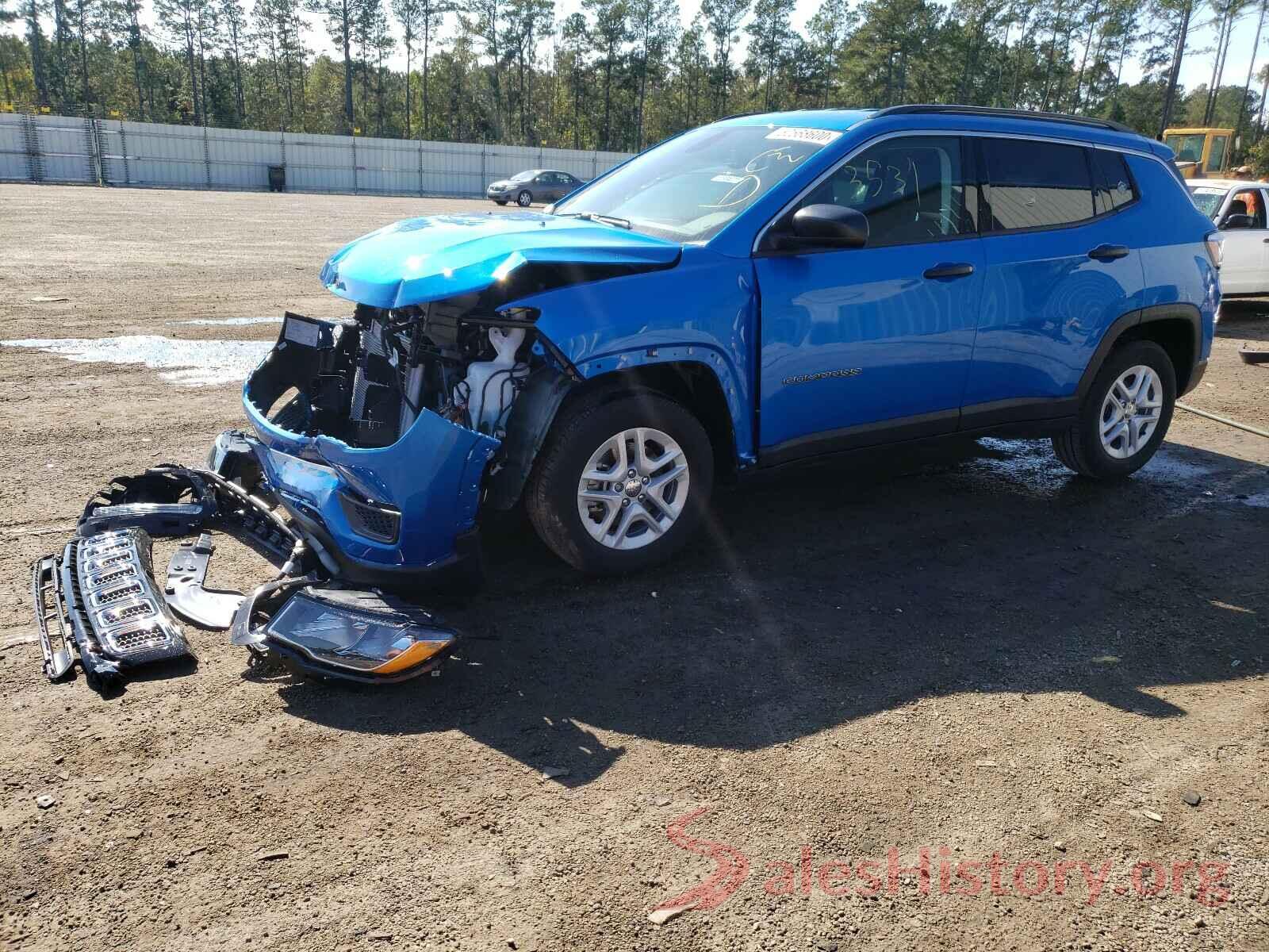 3C4NJCAB6LT142932 2020 JEEP COMPASS