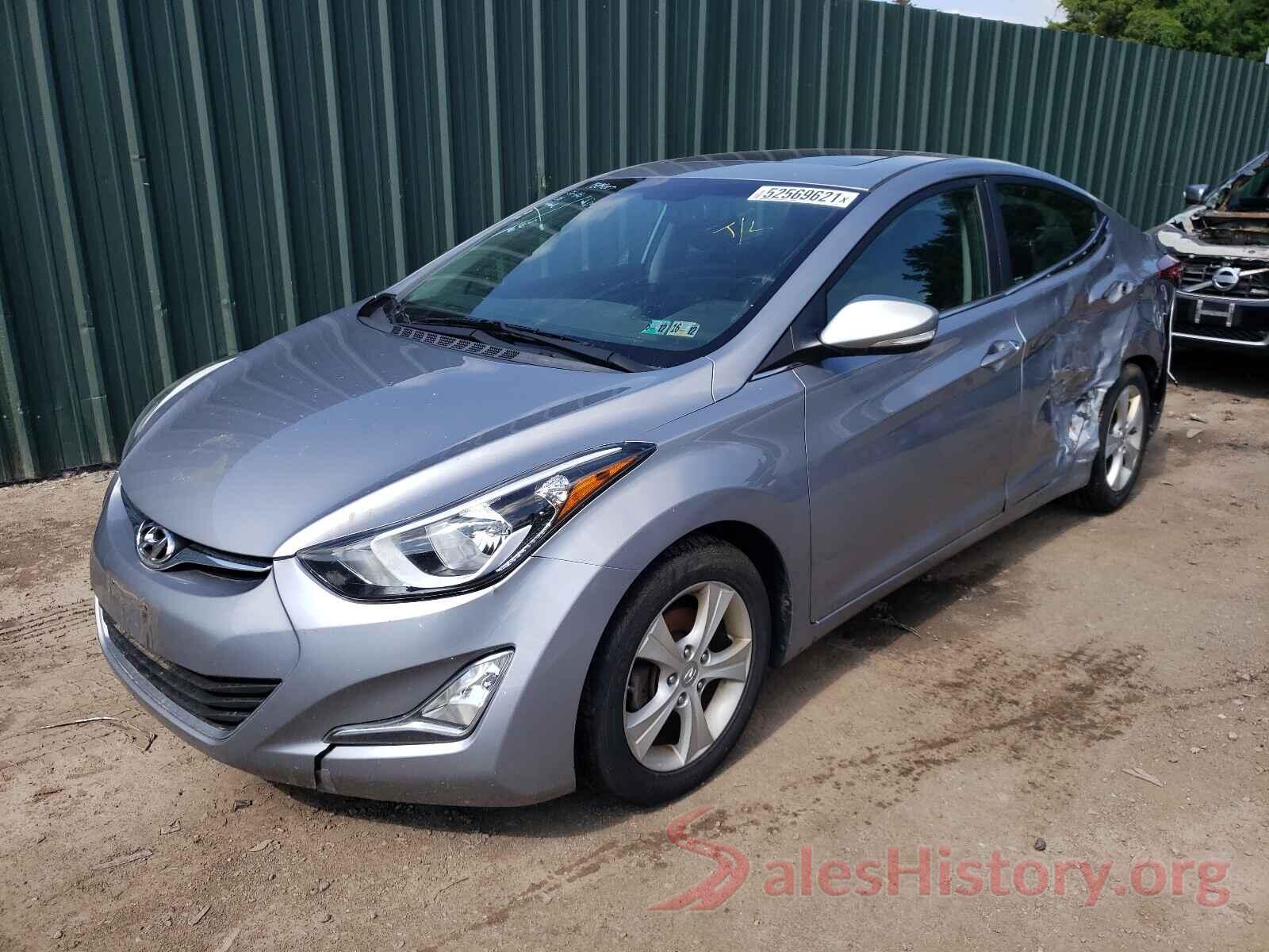 5NPDH4AE7GH789272 2016 HYUNDAI ELANTRA