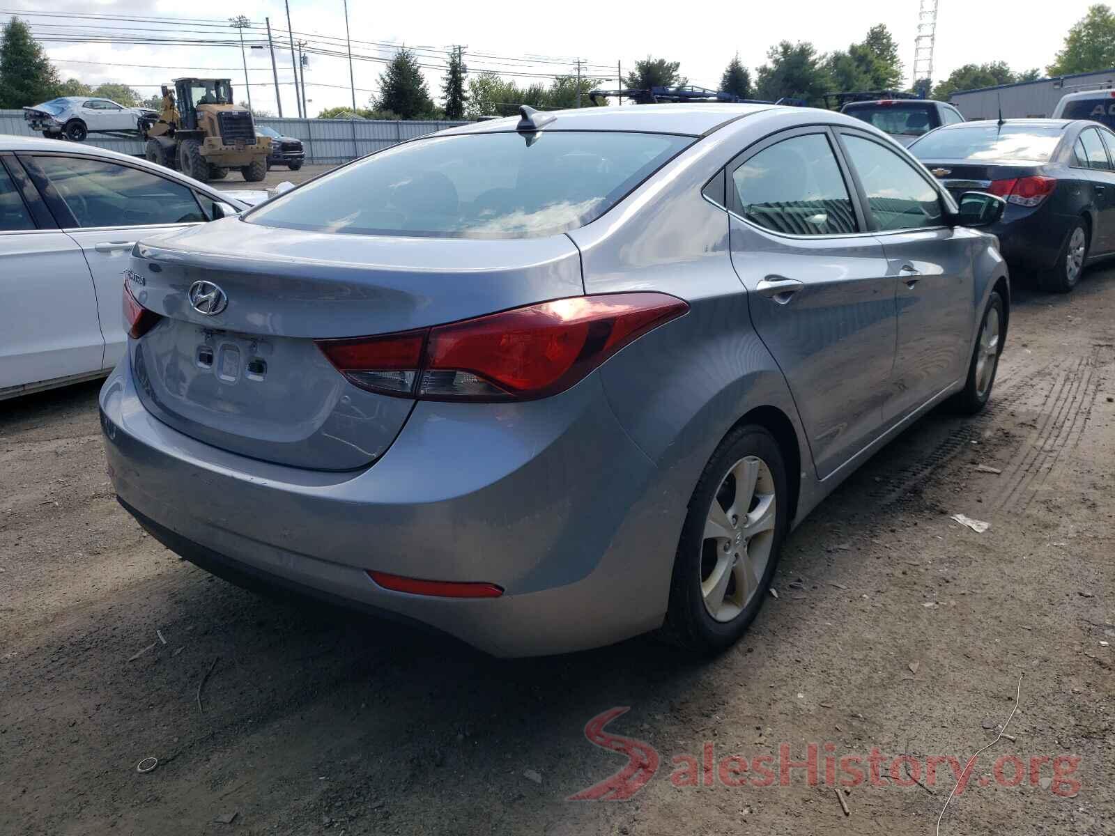 5NPDH4AE7GH789272 2016 HYUNDAI ELANTRA