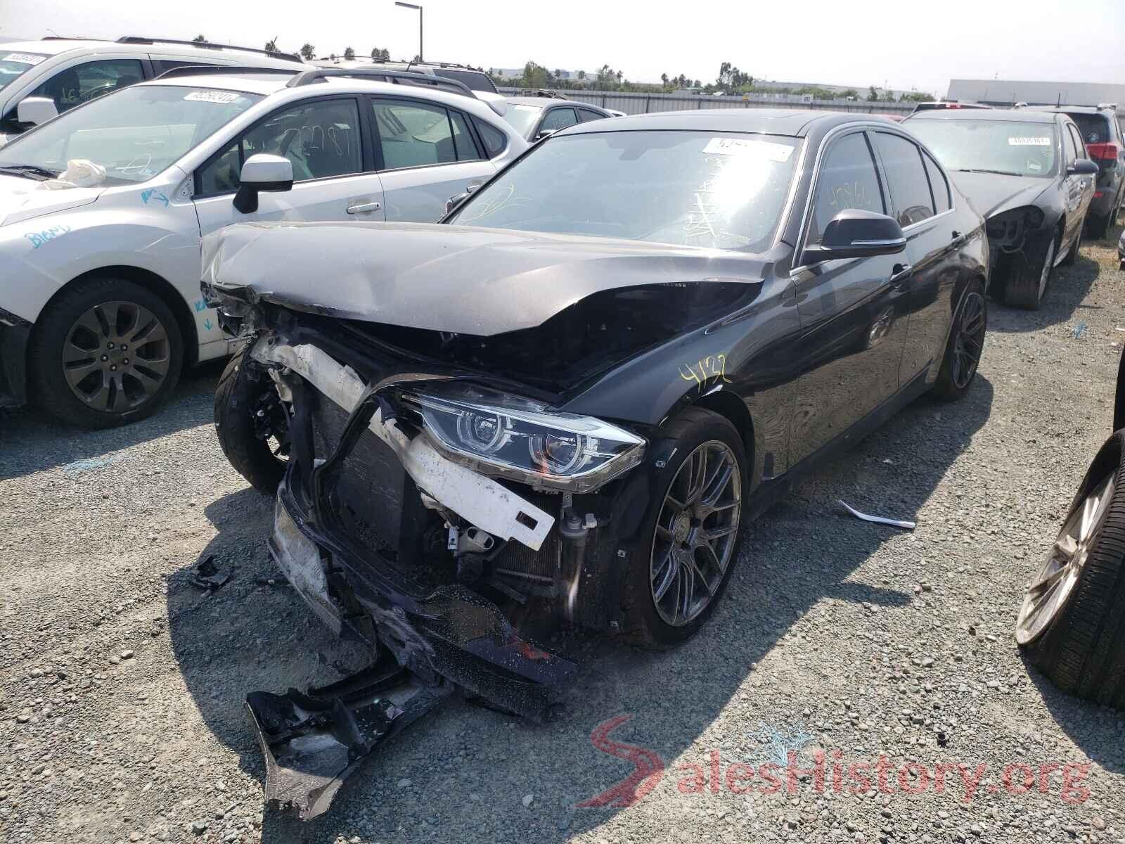 WBA8B3G57GNT62689 2016 BMW 3 SERIES