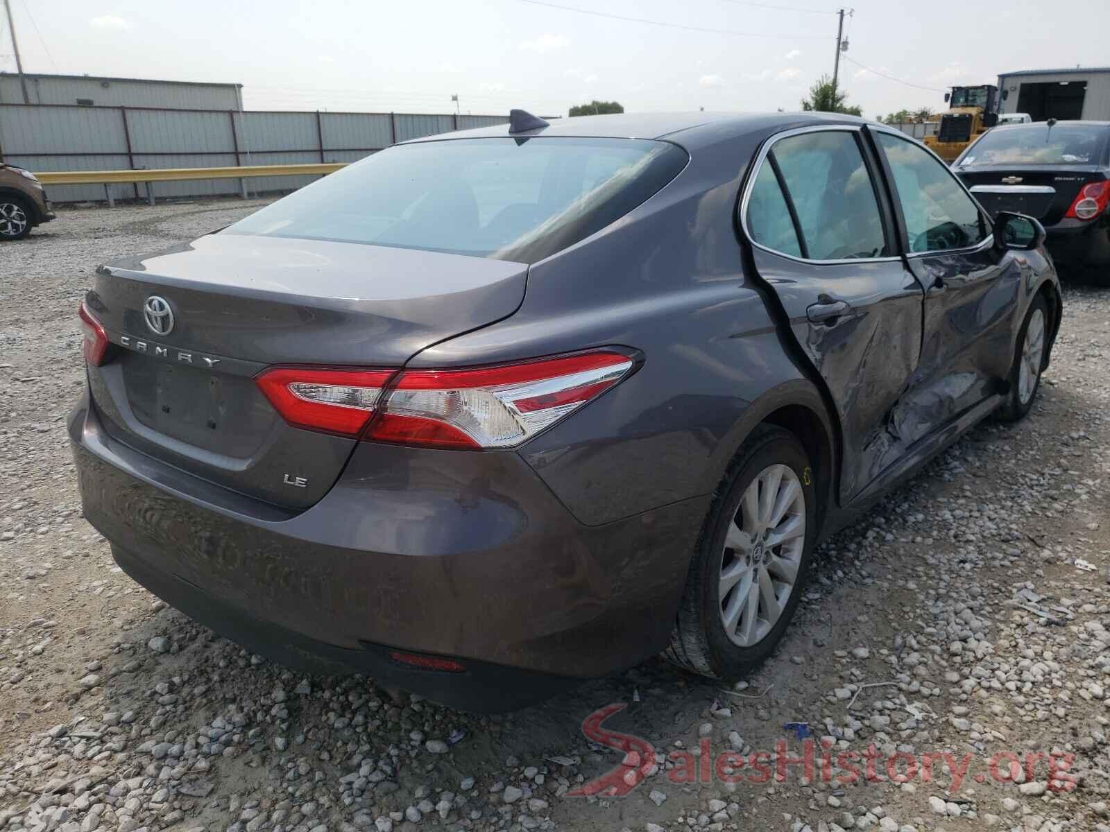 4T1B11HK7KU185494 2019 TOYOTA CAMRY