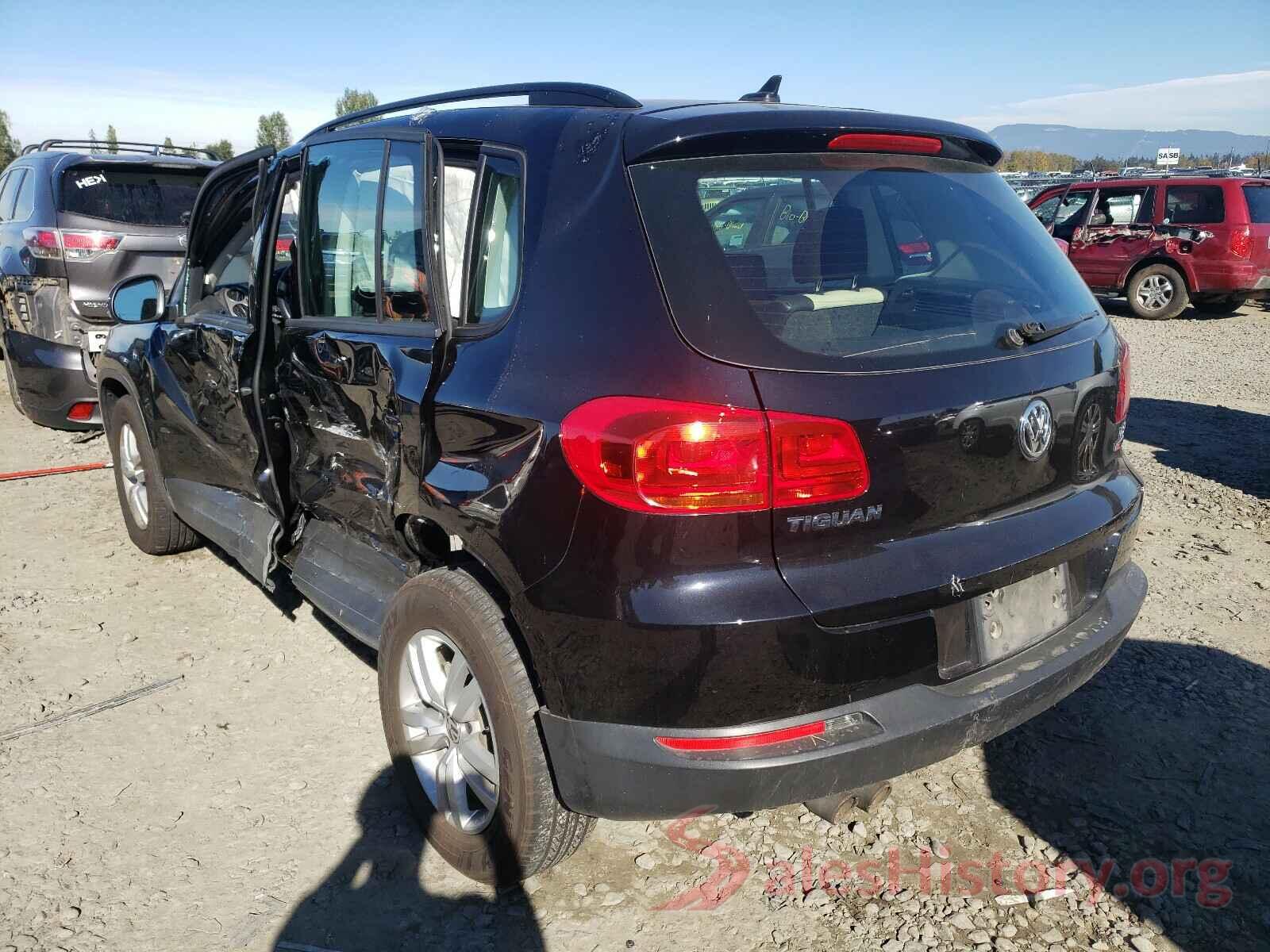 WVGBV7AX7HW501745 2017 VOLKSWAGEN TIGUAN