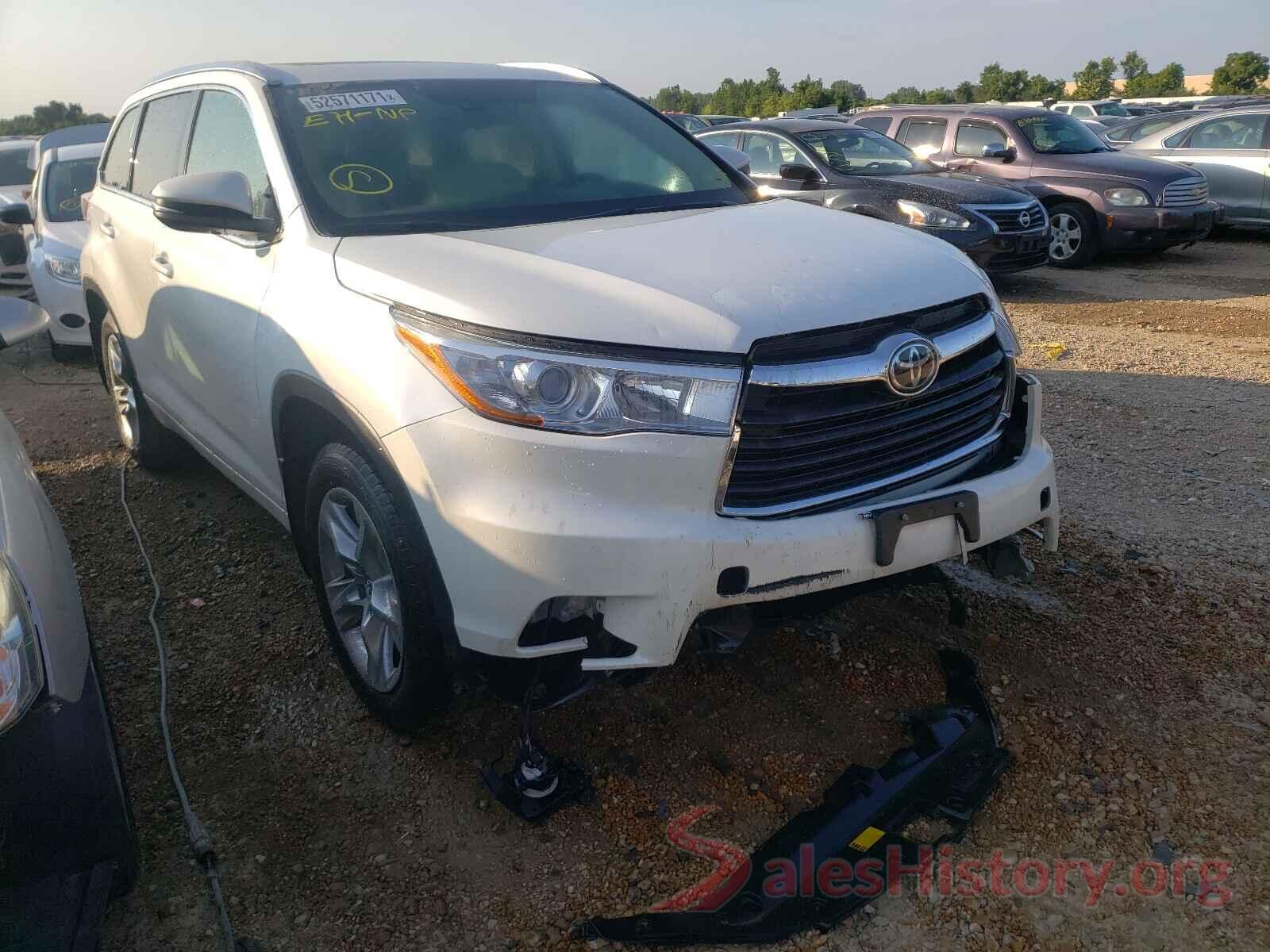 5TDDKRFH4GS349523 2016 TOYOTA HIGHLANDER