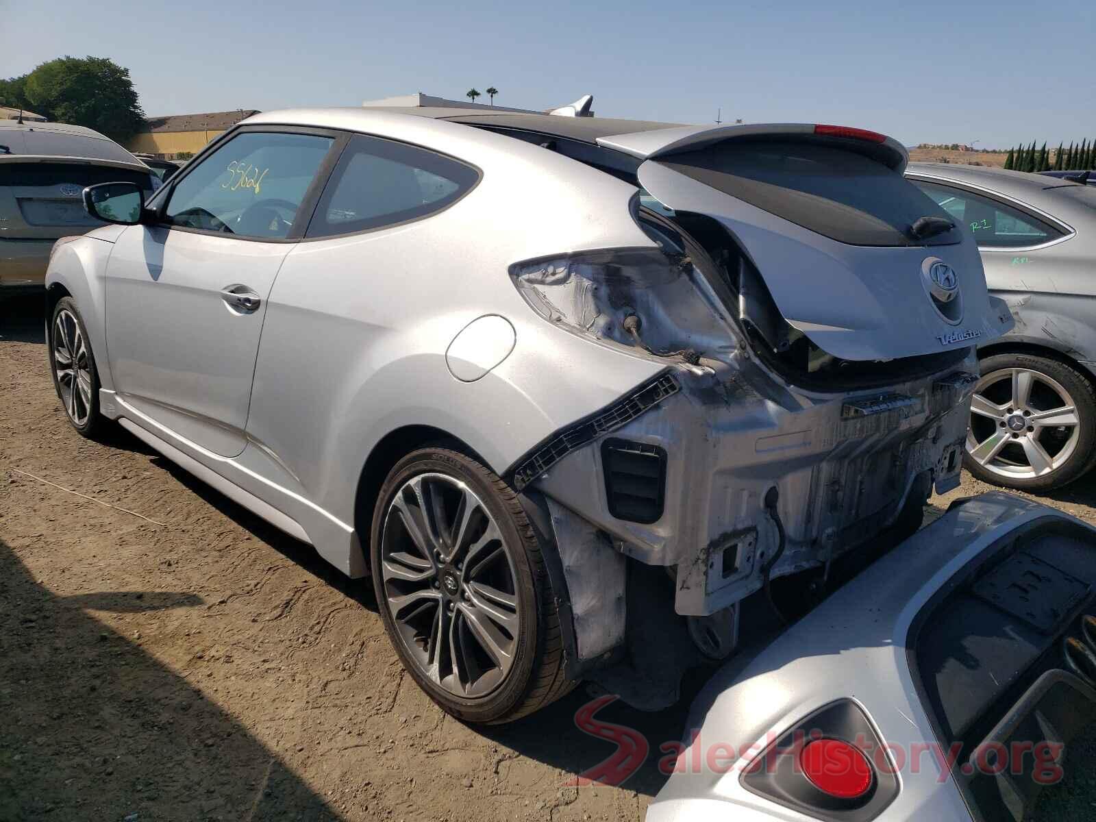 KMHTC6AE5GU288503 2016 HYUNDAI VELOSTER