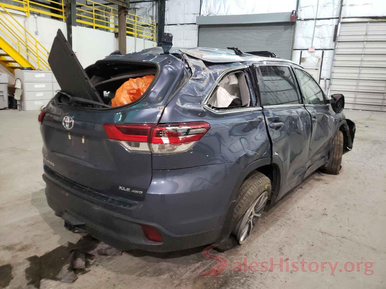 5TDJZRFH0JS847109 2018 TOYOTA HIGHLANDER