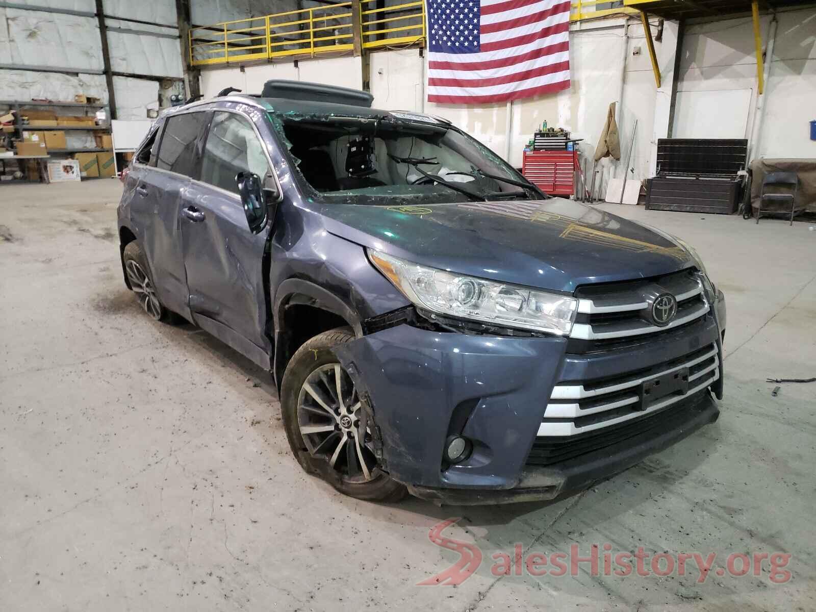 5TDJZRFH0JS847109 2018 TOYOTA HIGHLANDER