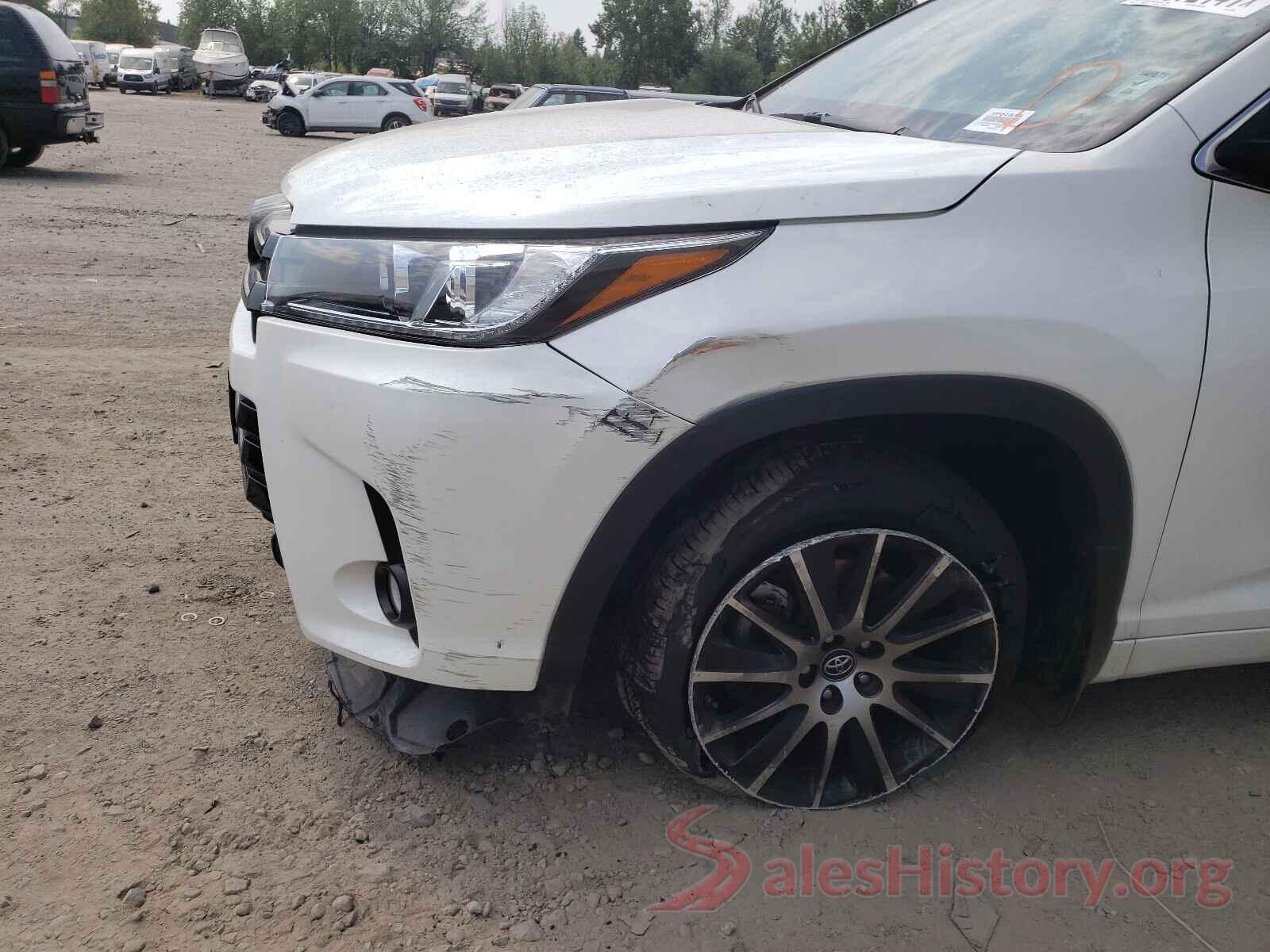 5TDJZRFH7JS839508 2018 TOYOTA HIGHLANDER