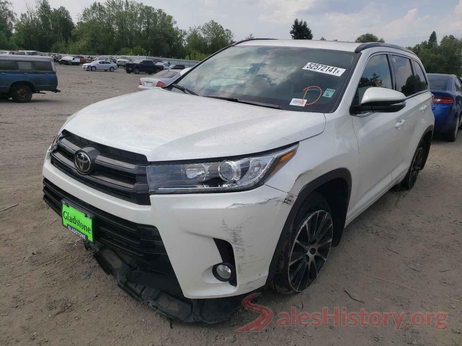 5TDJZRFH7JS839508 2018 TOYOTA HIGHLANDER