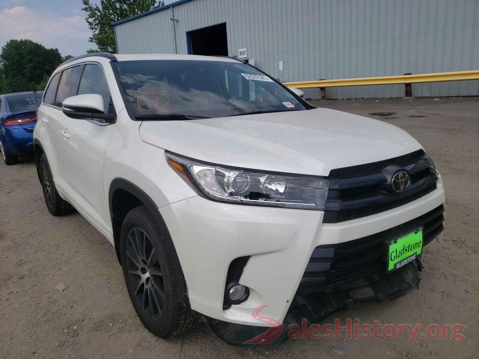 5TDJZRFH7JS839508 2018 TOYOTA HIGHLANDER