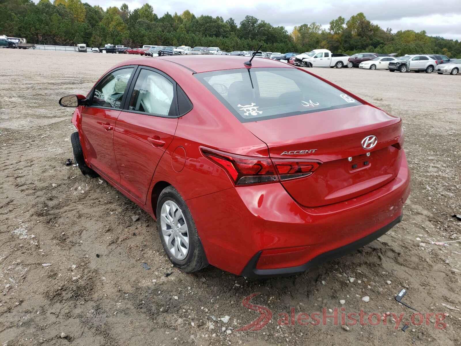 3KPC24A64LE116394 2020 HYUNDAI ACCENT