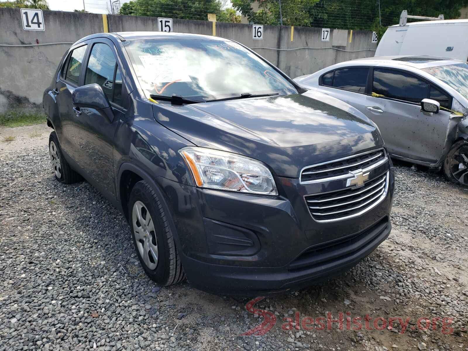 3GNCJKSB9GL218687 2016 CHEVROLET TRAX