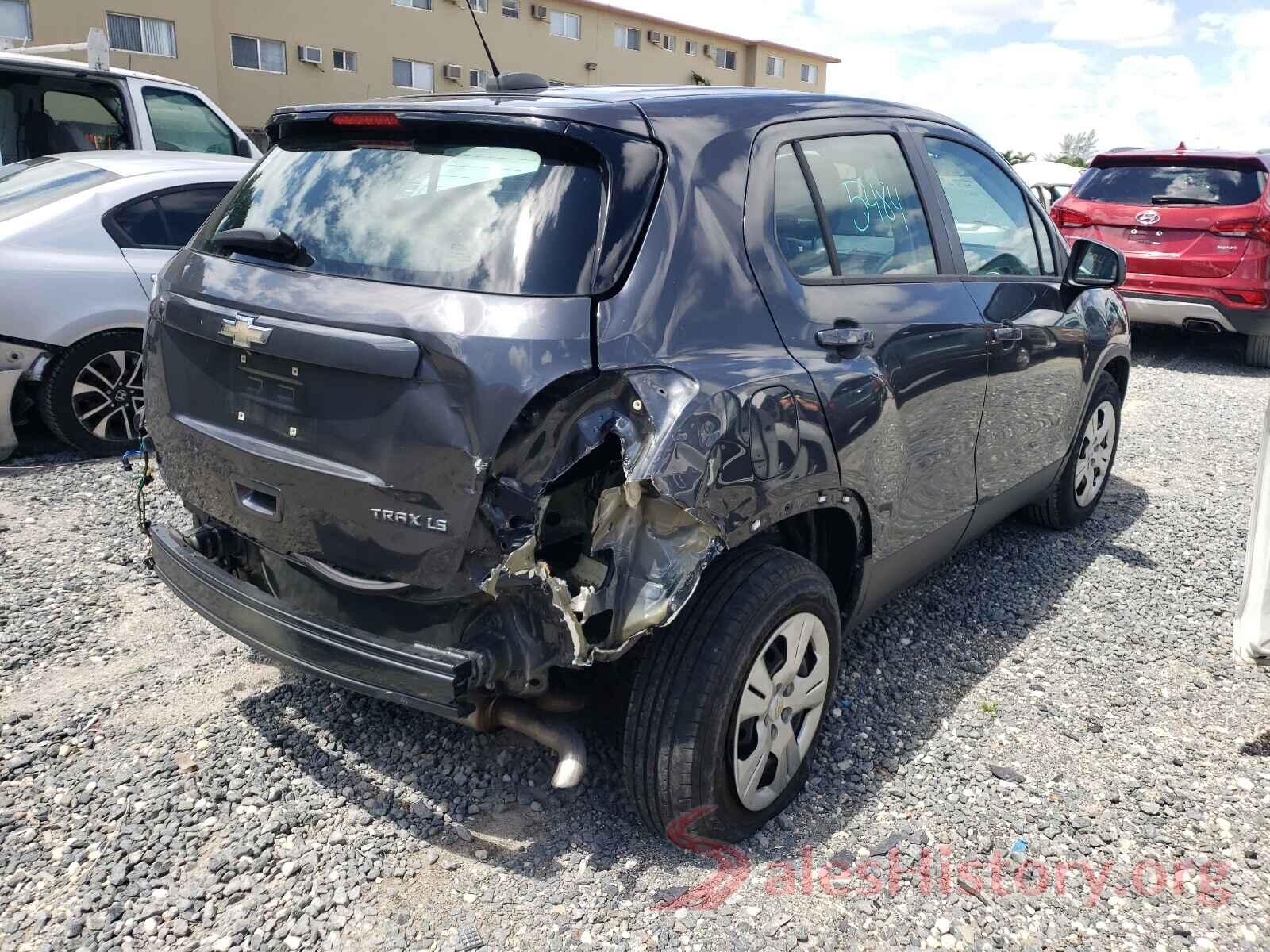 3GNCJKSB9GL218687 2016 CHEVROLET TRAX