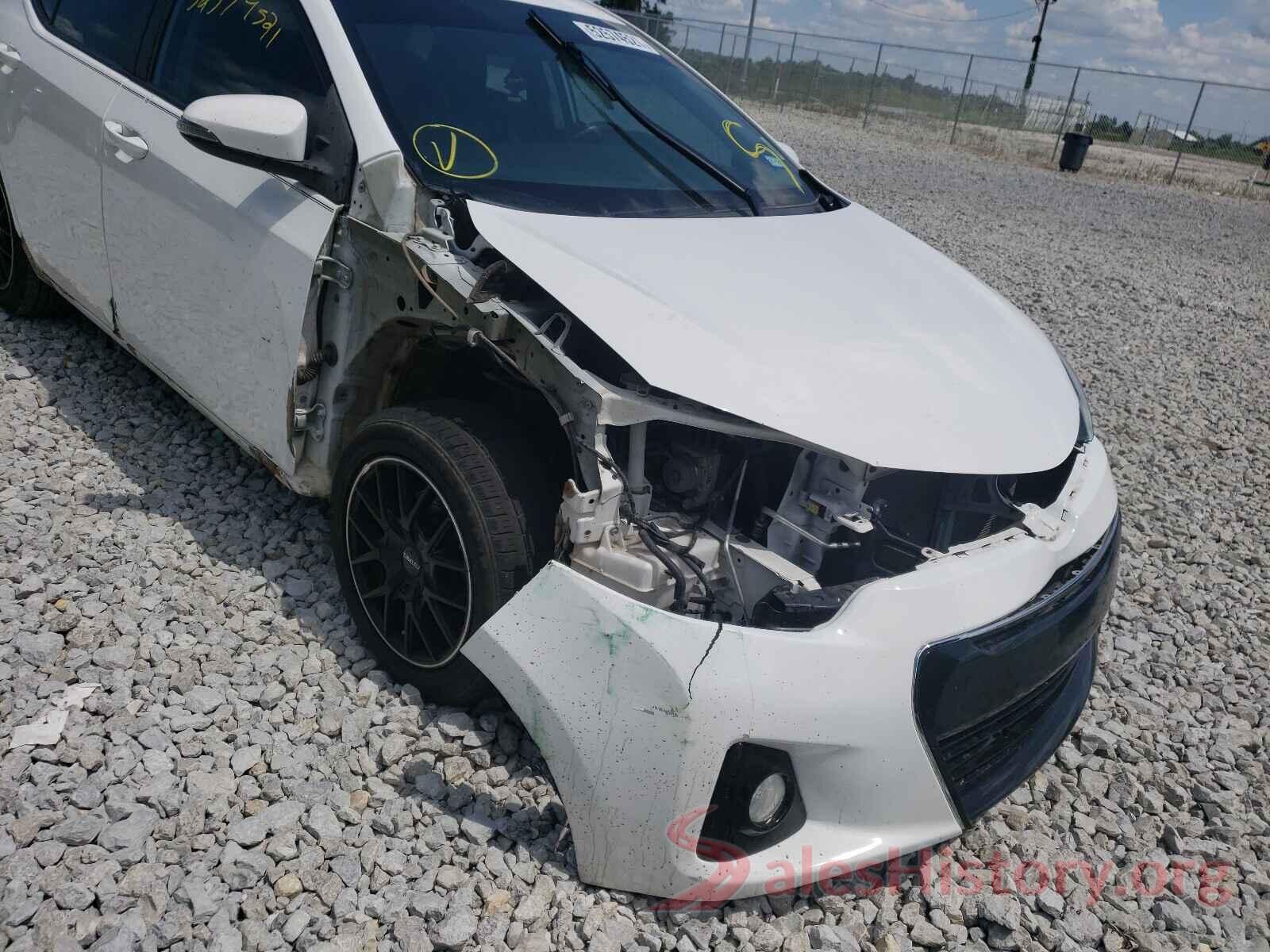 2T1BURHEXGC582304 2016 TOYOTA COROLLA