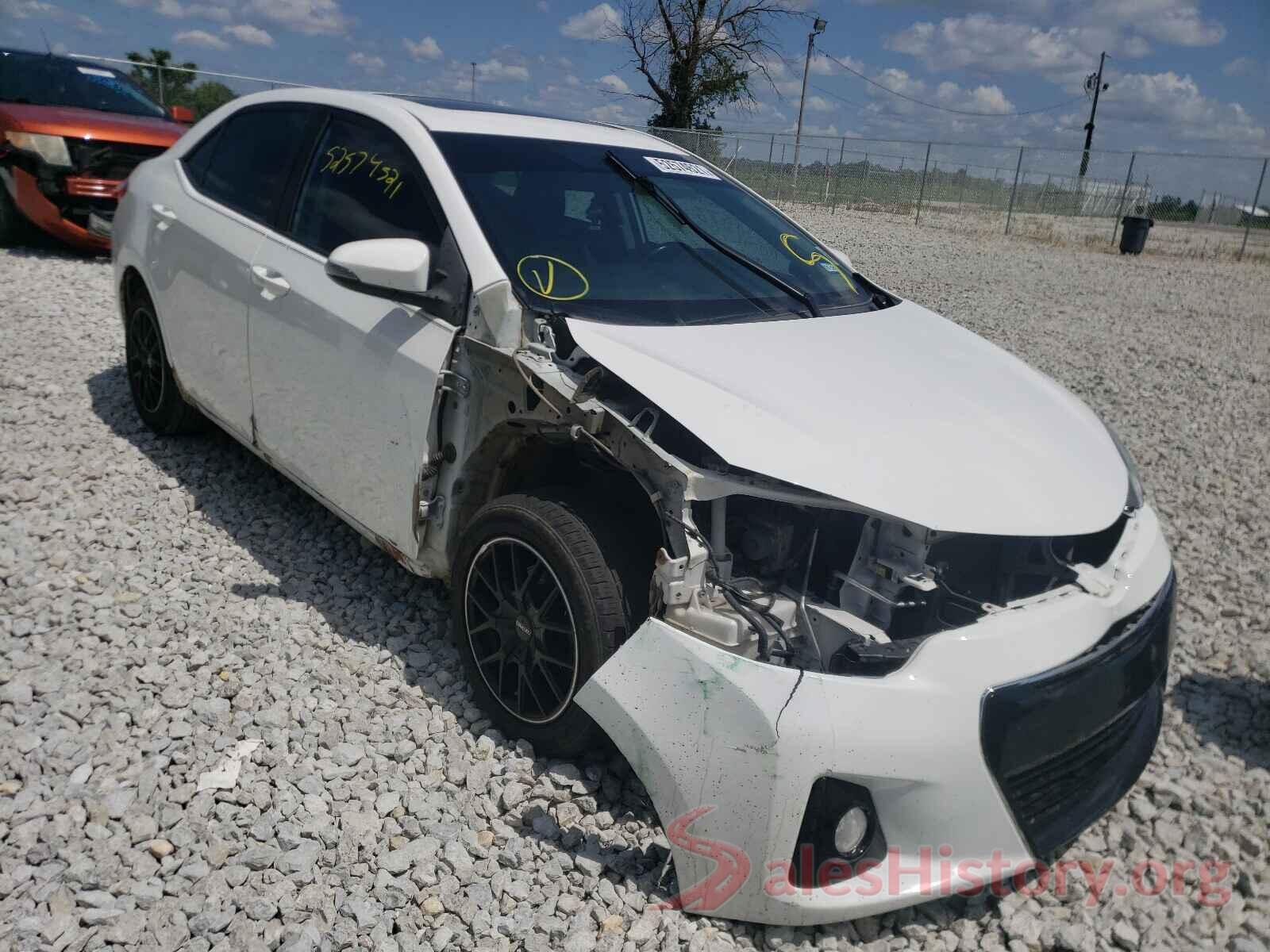 2T1BURHEXGC582304 2016 TOYOTA COROLLA