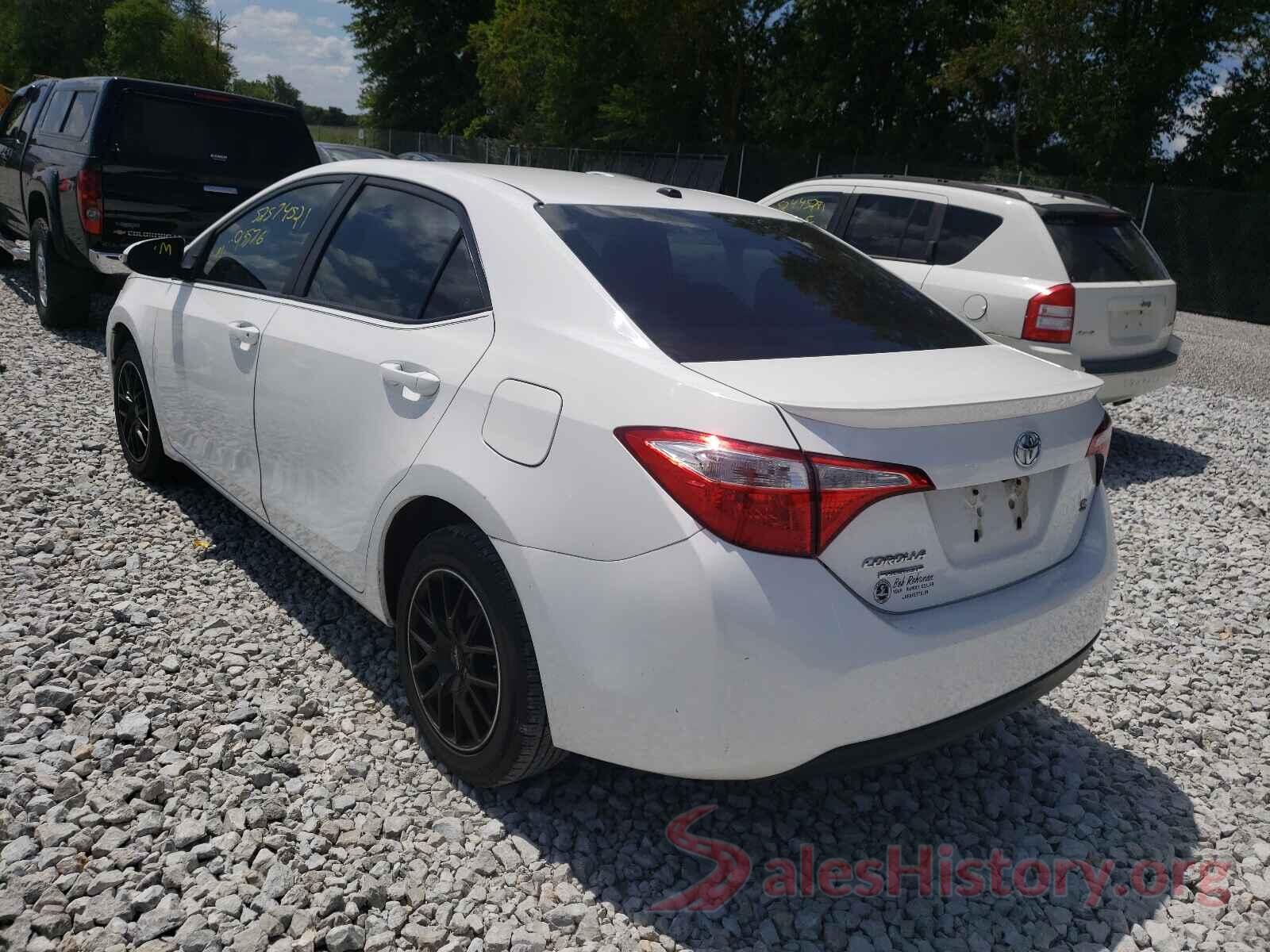 2T1BURHEXGC582304 2016 TOYOTA COROLLA