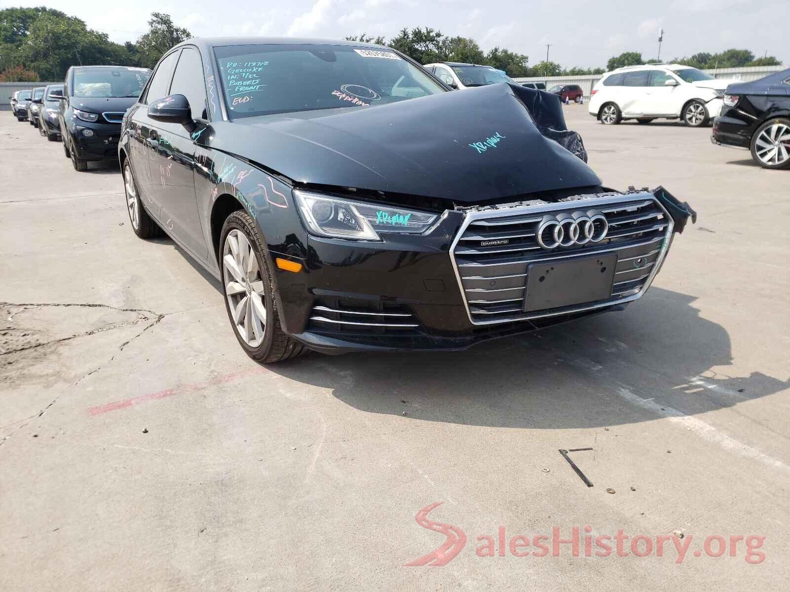 WAUANAF44HN010094 2017 AUDI A4