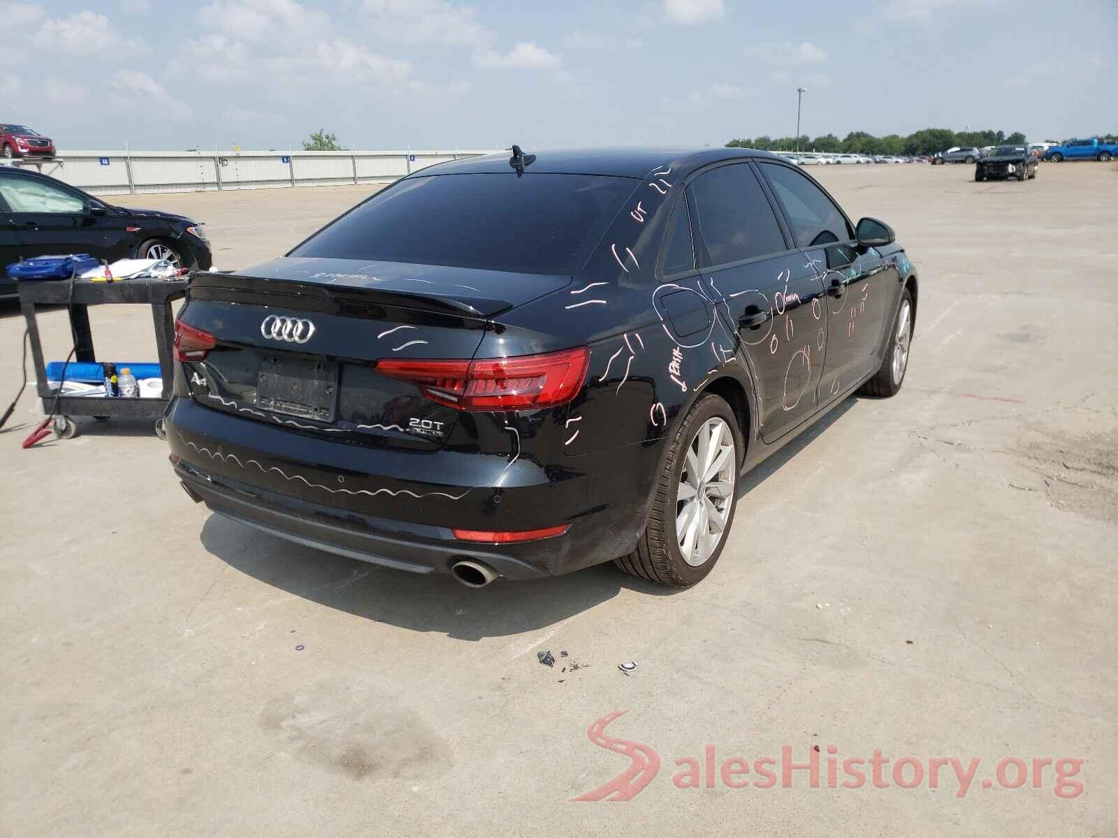 WAUANAF44HN010094 2017 AUDI A4