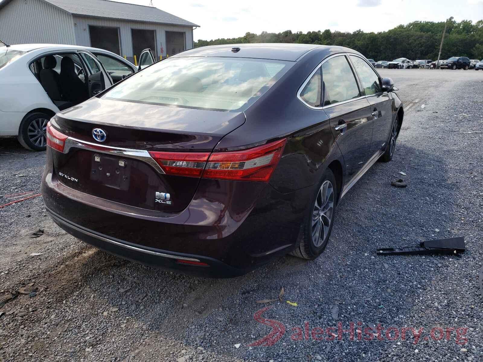 4T1BD1EB6GU052695 2016 TOYOTA AVALON