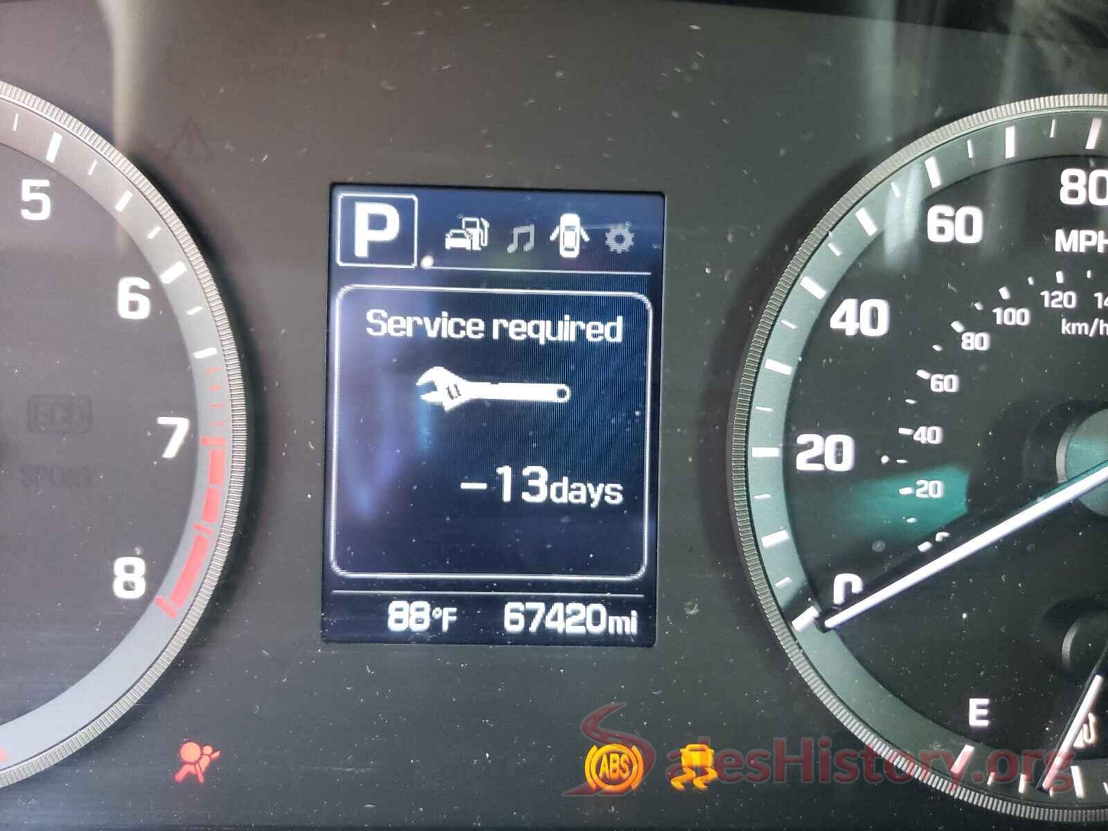 5NPE24AFXHH487426 2017 HYUNDAI SONATA