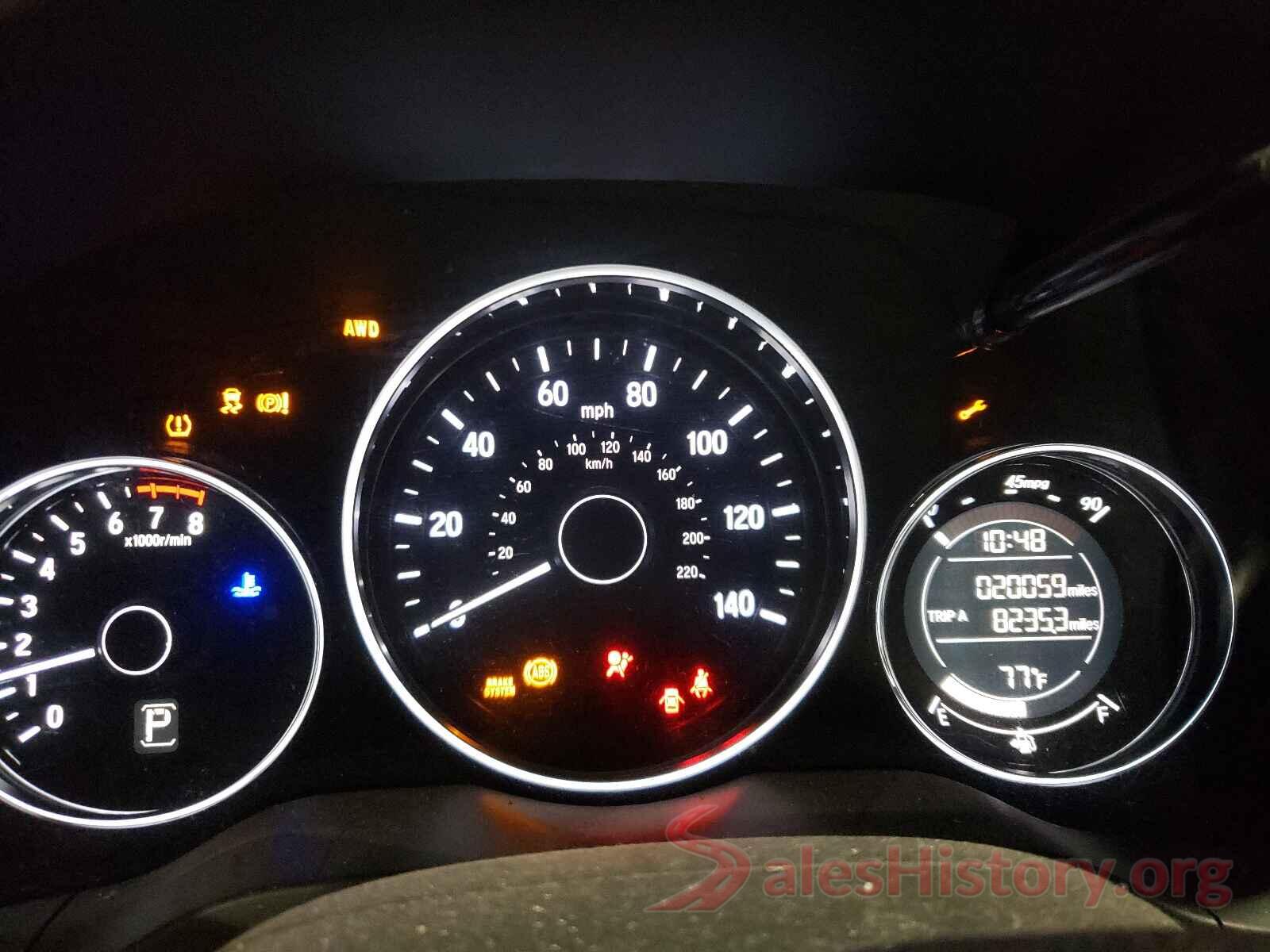 3CZRU6H35JG701007 2018 HONDA HR-V