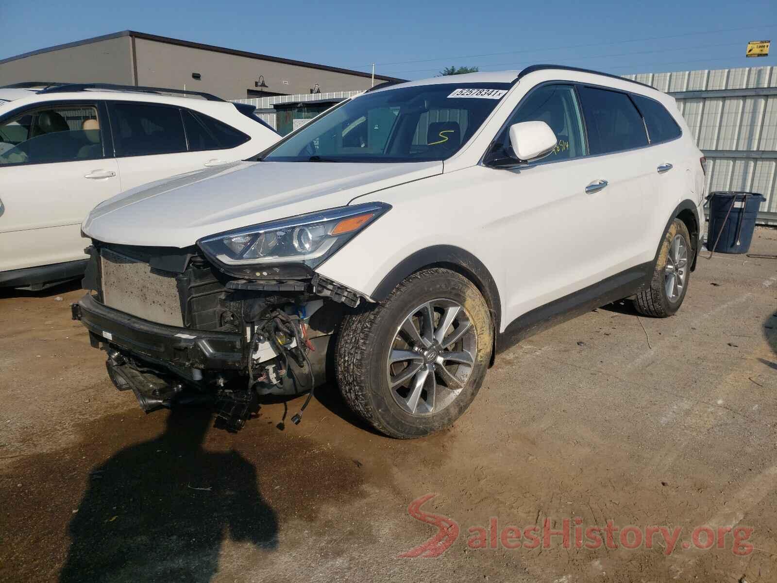 KM8SN4HF4HU212300 2017 HYUNDAI SANTA FE