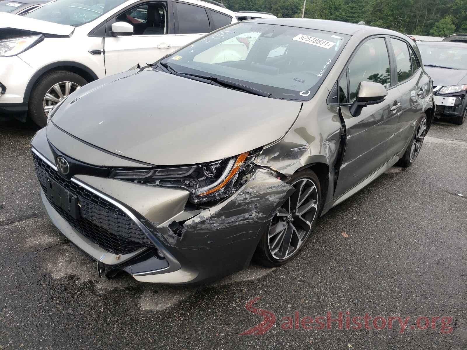 JTNK4RBE7K3051096 2019 TOYOTA COROLLA