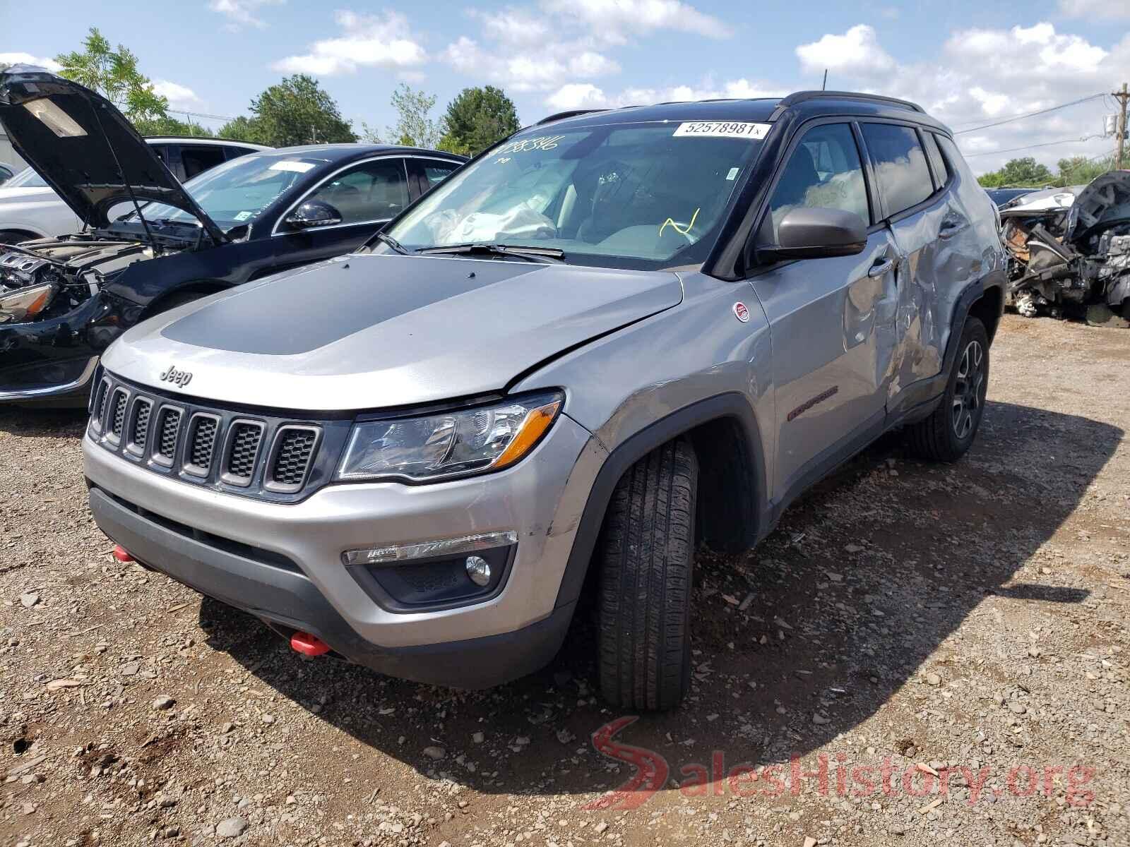 3C4NJDDB7LT214755 2020 JEEP COMPASS