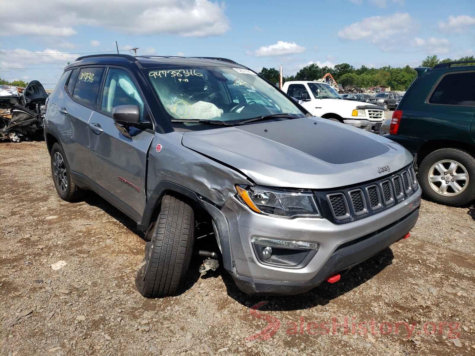 3C4NJDDB7LT214755 2020 JEEP COMPASS