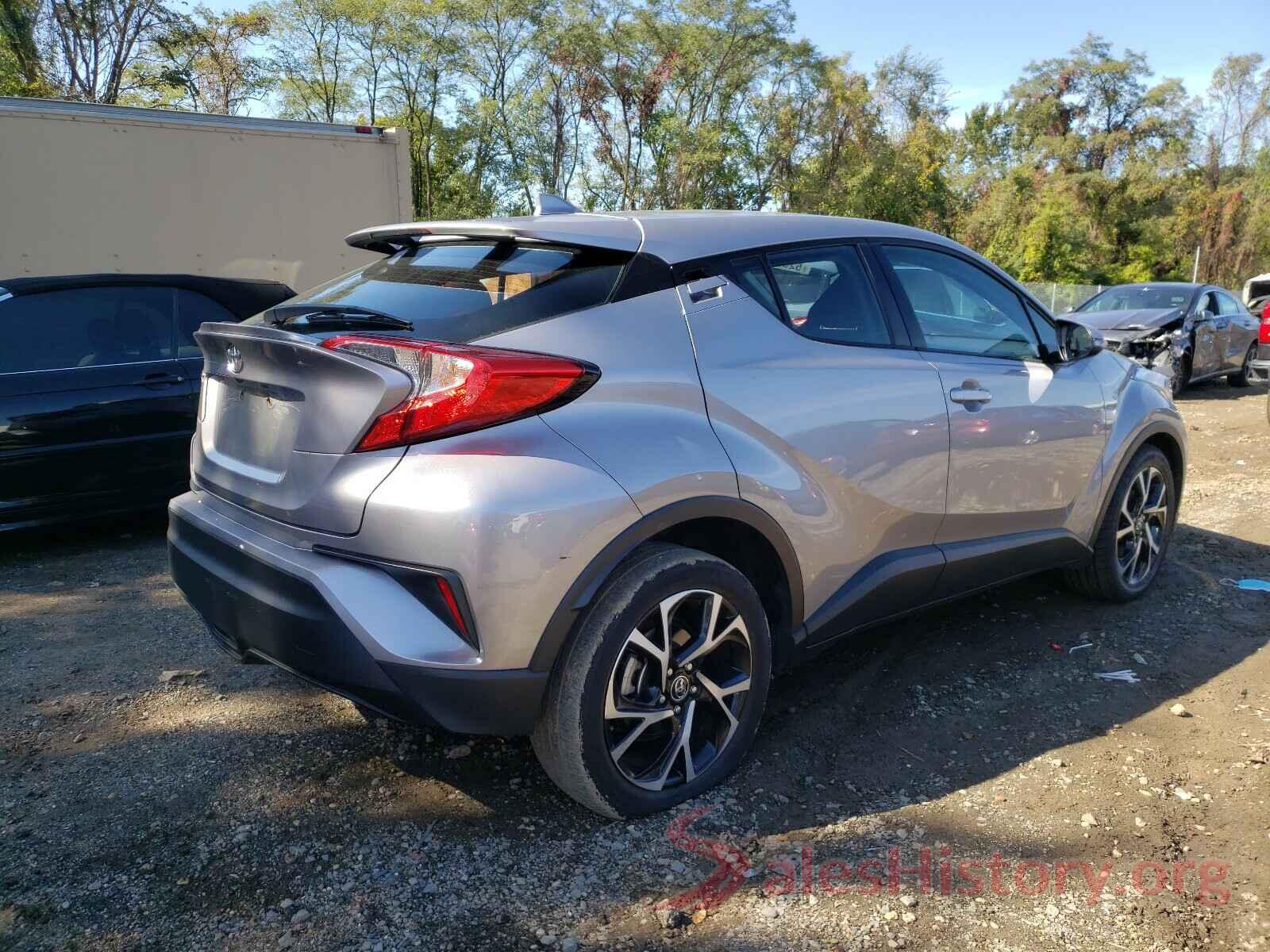 NMTKHMBX4JR044244 2018 TOYOTA C-HR