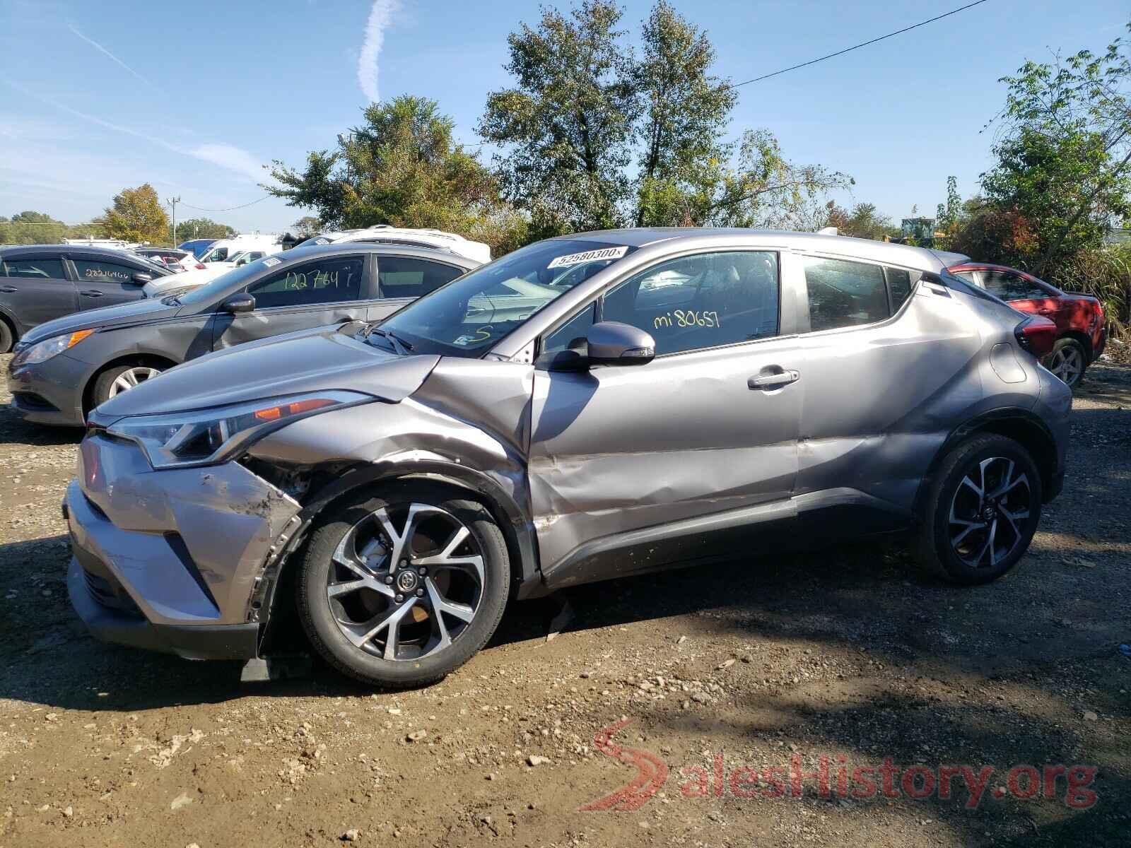 NMTKHMBX4JR044244 2018 TOYOTA C-HR