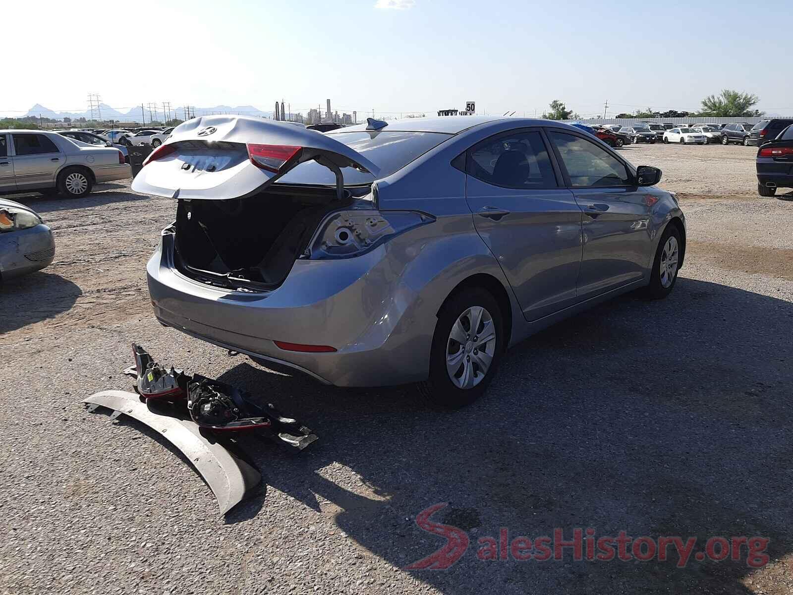 5NPDH4AE2GH764912 2016 HYUNDAI ELANTRA