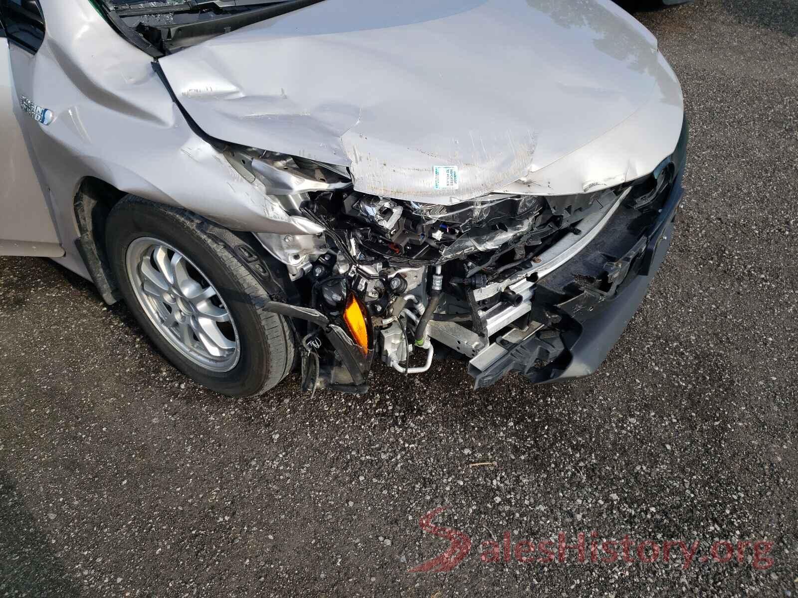 JTDKARFP8J3088391 2018 TOYOTA PRIUS