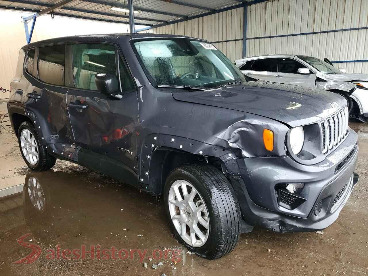 2023 JEEP RENEGADE VIN ZACNJDB14PPP69280, rear 3/4 view