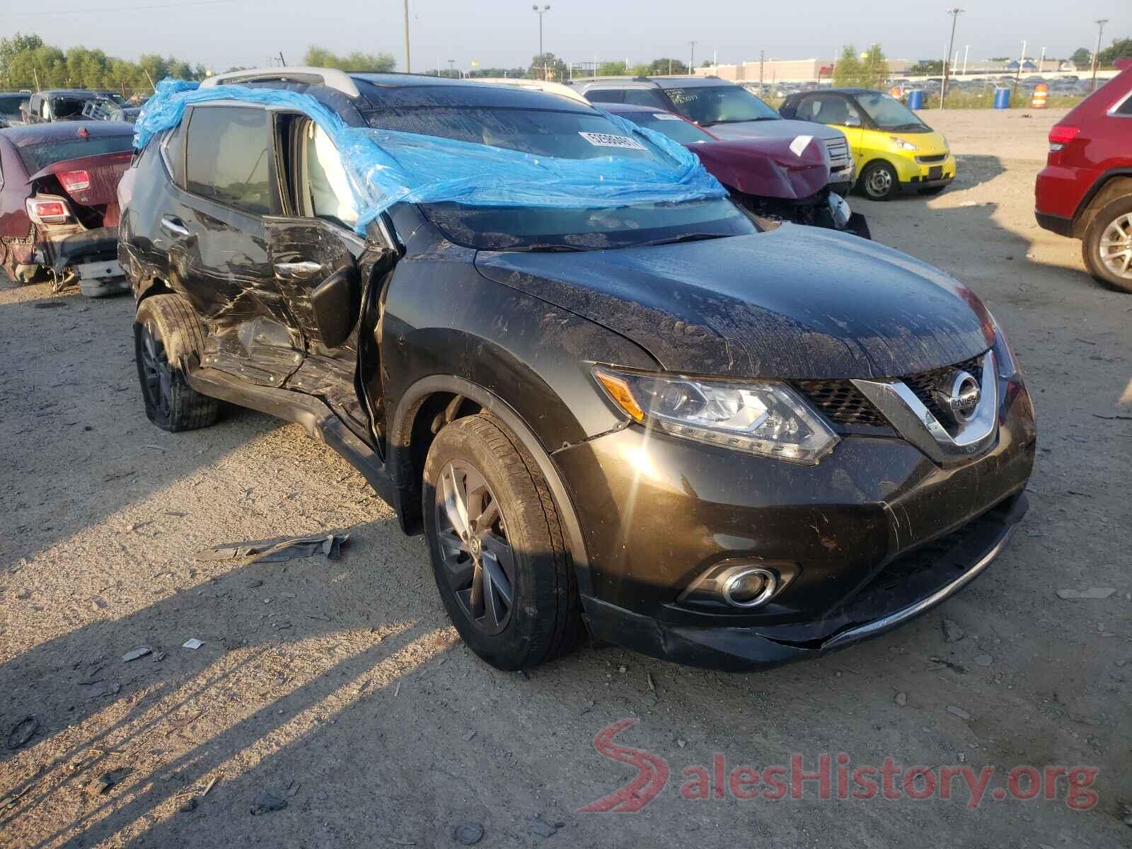 5N1AT2MV3GC771053 2016 NISSAN ROGUE